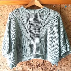 Jessica Simpson, Size Medium Poncho, Sage green